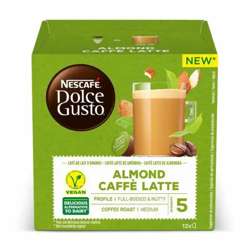 Capsules de cafe dolce gusto cafe au lait amande 12 uds _1860. DIAYTAR COTE D'IVOIRE - Votre Destination pour un Shopping Réfléchi. Découvrez notre gamme variée et choisissez des produits qui correspondent à vos valeurs et à votre style de vie.