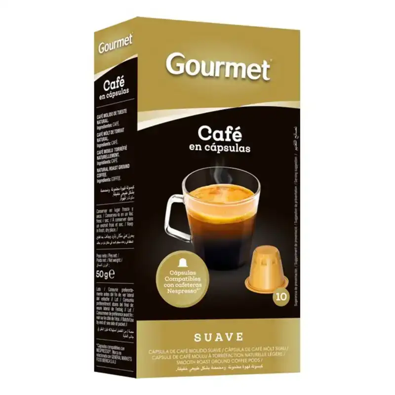 Capsules de cafe gourmet doux 10 uds _3390. DIAYTAR COTE D'IVOIRE - Votre Destination pour un Shopping Réfléchi. Découvrez notre gamme variée et choisissez des produits qui correspondent à vos valeurs et à votre style de vie.
