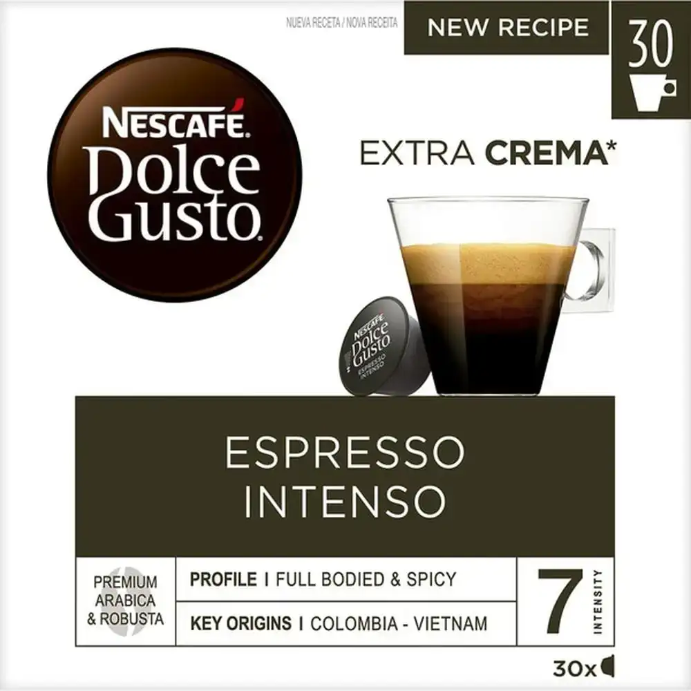 Capsules de cafe nescafe dolce gusto 30 uds _5906. DIAYTAR COTE D'IVOIRE - Votre Portail vers l'Extraordinaire. Parcourez nos collections et découvrez des produits qui vous emmènent au-delà de l'ordinaire, créant une expérience de shopping mémorable.