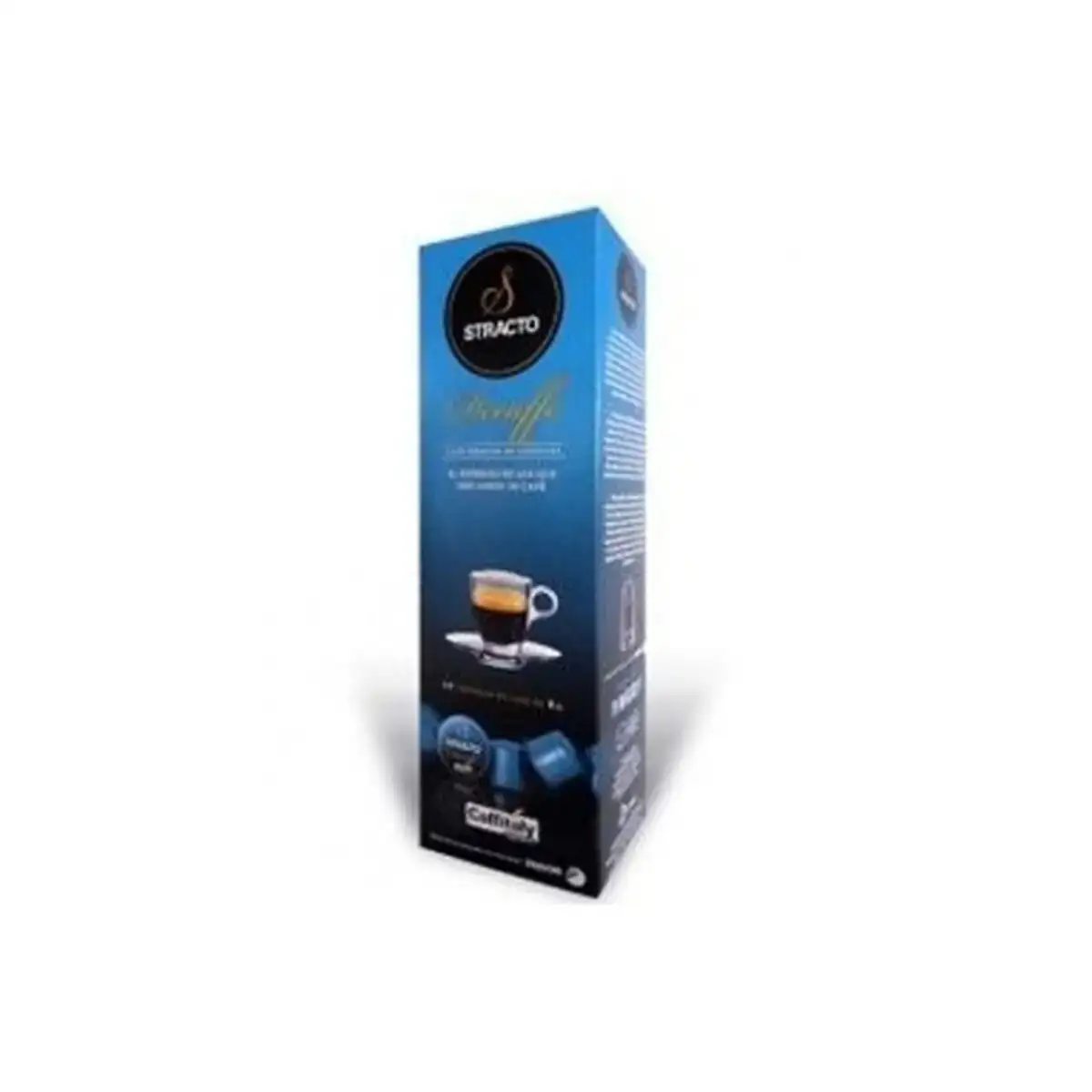Capsules de cafe stracto 80637 decaffe 80 uds _1839. DIAYTAR COTE D'IVOIRE - Où Chaque Achat Raconte une Histoire. Parcourez notre boutique en ligne pour trouver des articles qui évoquent le savoir-faire et la tradition du Côte d'Ivoire.