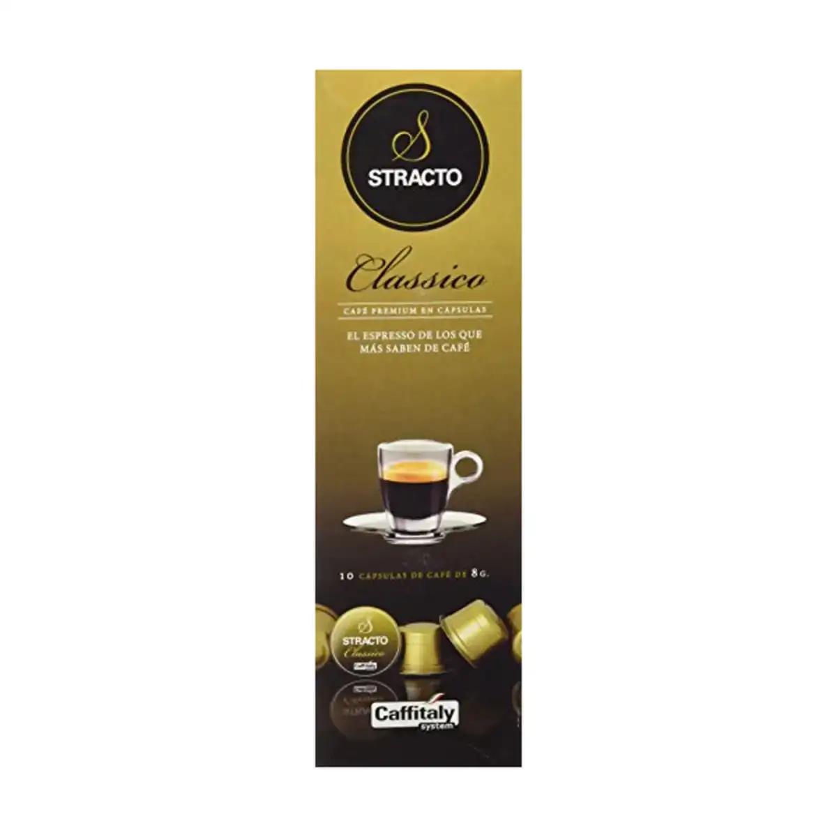 Capsules de cafe stracto 80644 classico 80 uds _8051. Entrez dans l'Univers de DIAYTAR COTE D'IVOIRE - Où l'Authenticité Renouvelle Votre Quotidien. Explorez notre gamme de produits et trouvez des articles qui reflètent votre essence.