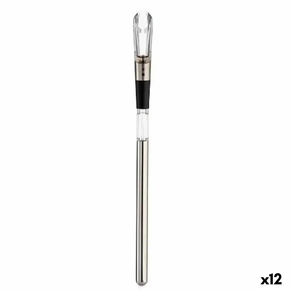 Carafe a decanter 3 en 1 noir tpe 12 unites 2 6 x 2 6 x 37 cm_8782. DIAYTAR COTE D'IVOIRE - L'Art de Choisir, l'Art de Vivre. Explorez notre univers de produits soigneusement sélectionnés pour vous offrir une expérience shopping riche et gratifiante.