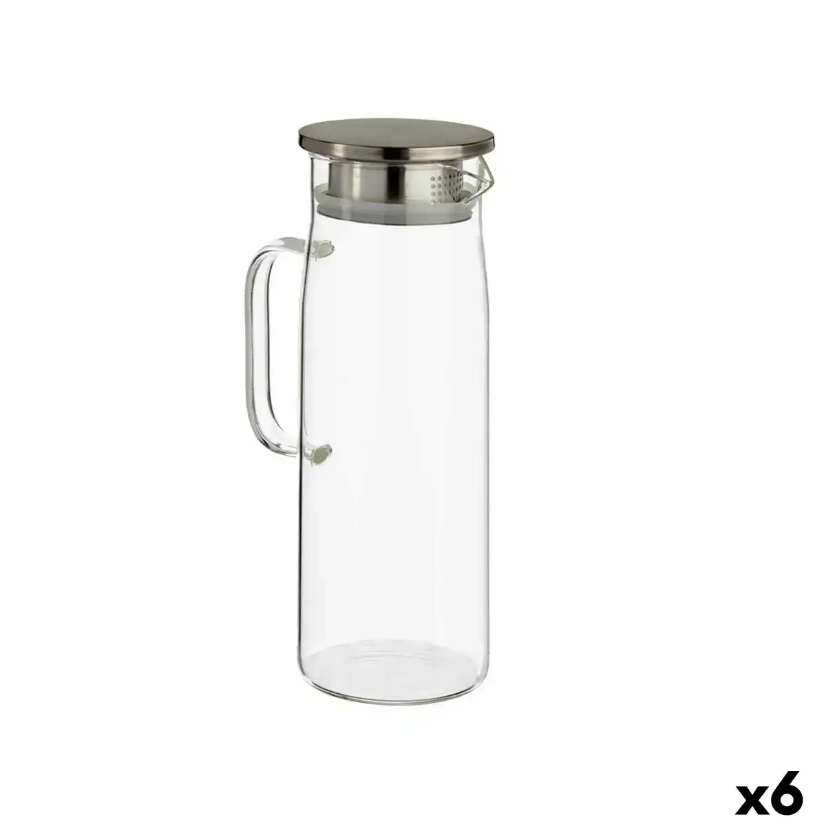 Carafe avec couvercle et doseur transparent acier inoxydable 1 2 l 6 unites _8187. DIAYTAR COTE D'IVOIRE - Où Choisir Rime avec Qualité. Découvrez notre sélection soigneusement conçue et choisissez des articles qui incarnent l'excellence et l'innovation.