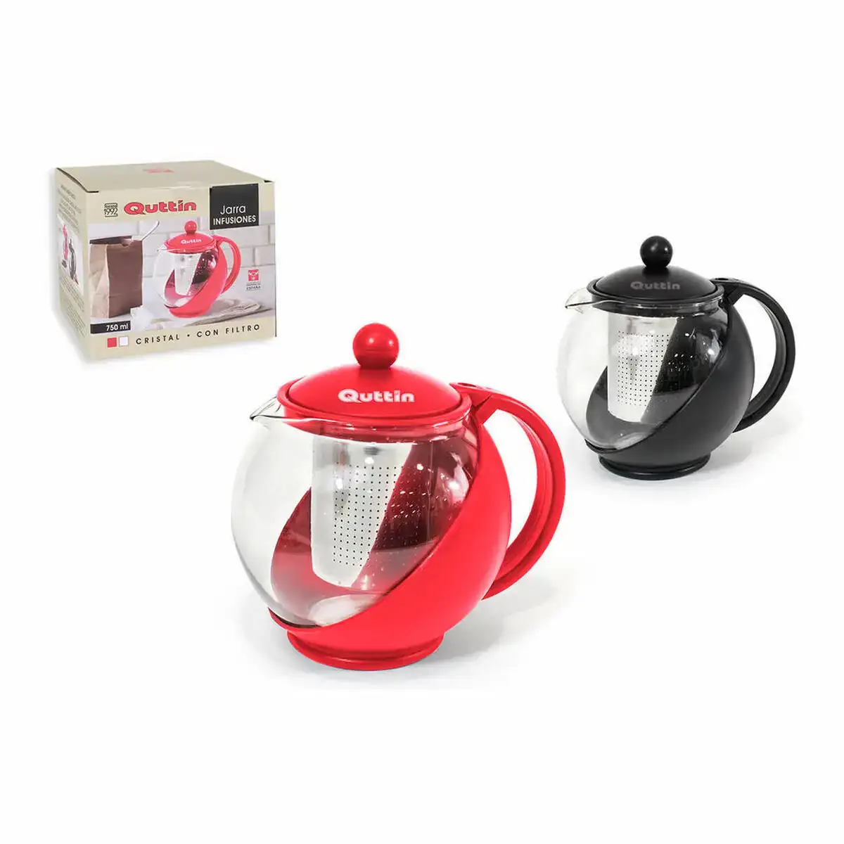 Carafe avec filtre pour infusions quttin verre 750 ml _6586. Bienvenue sur DIAYTAR COTE D'IVOIRE - Où Chaque Détail compte. Plongez dans notre univers et choisissez des produits qui ajoutent de l'éclat et de la joie à votre quotidien.