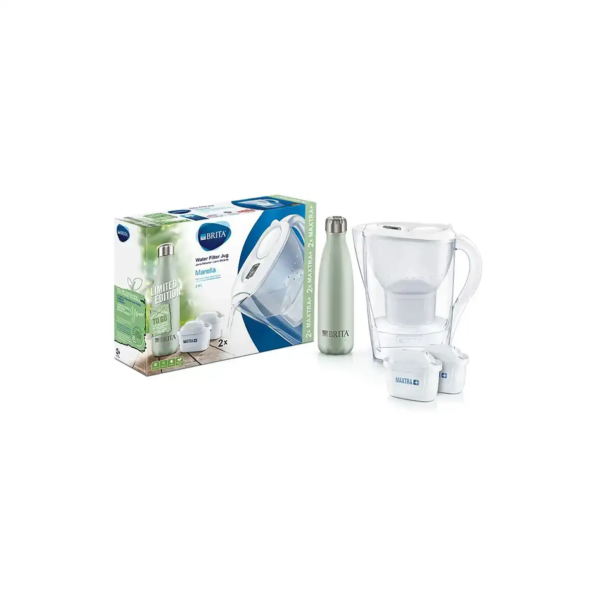 Carafe filtrante brita blanc 2 4 l_5291. DIAYTAR COTE D'IVOIRE - Votre Destination pour un Shopping Réfléchi. Découvrez notre gamme variée et choisissez des produits qui correspondent à vos valeurs et à votre style de vie.