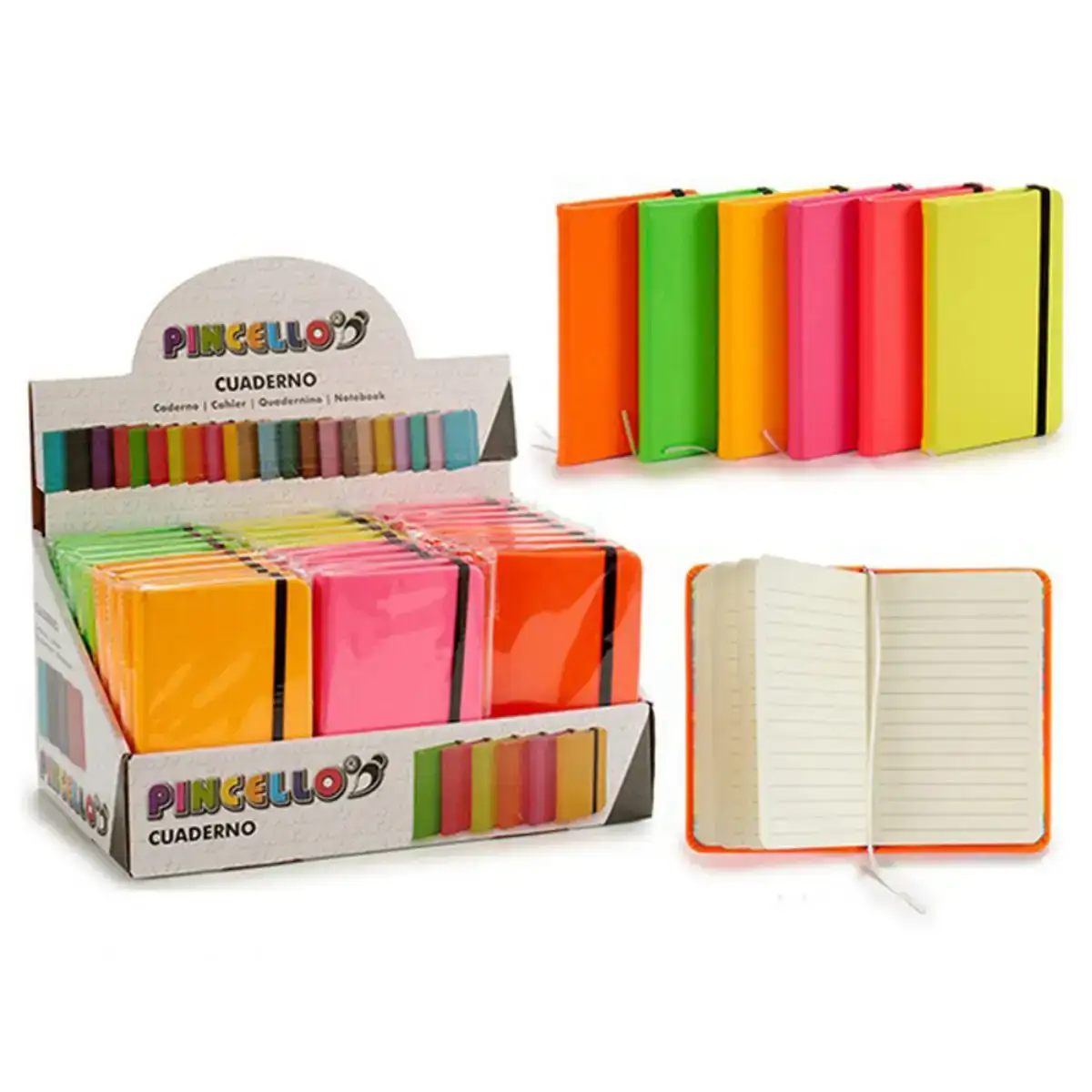 Carnet de notes 8430852225818 fermeture par bande elastique_5108. Bienvenue sur DIAYTAR COTE D'IVOIRE - Où Chaque Produit a son Histoire. Découvrez notre sélection unique et choisissez des articles qui racontent la richesse culturelle et artistique du Côte d'Ivoire.