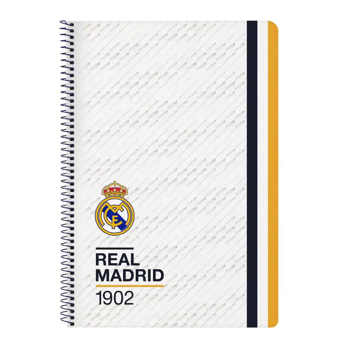 Carnet real madrid c f blanc a4 80 volets_1820. DIAYTAR COTE D'IVOIRE - L'Art de Vivre le Shopping Inspiré. Parcourez notre catalogue et choisissez des produits qui reflètent votre passion pour la beauté et l'authenticité.