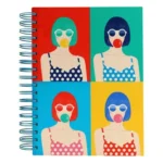 Carnet santoro pop multicouleur_3478. DIAYTAR COTE D'IVOIRE - Votre Passage vers l'Éclat et la Beauté. Explorez notre boutique en ligne et trouvez des produits qui subliment votre apparence et votre espace.