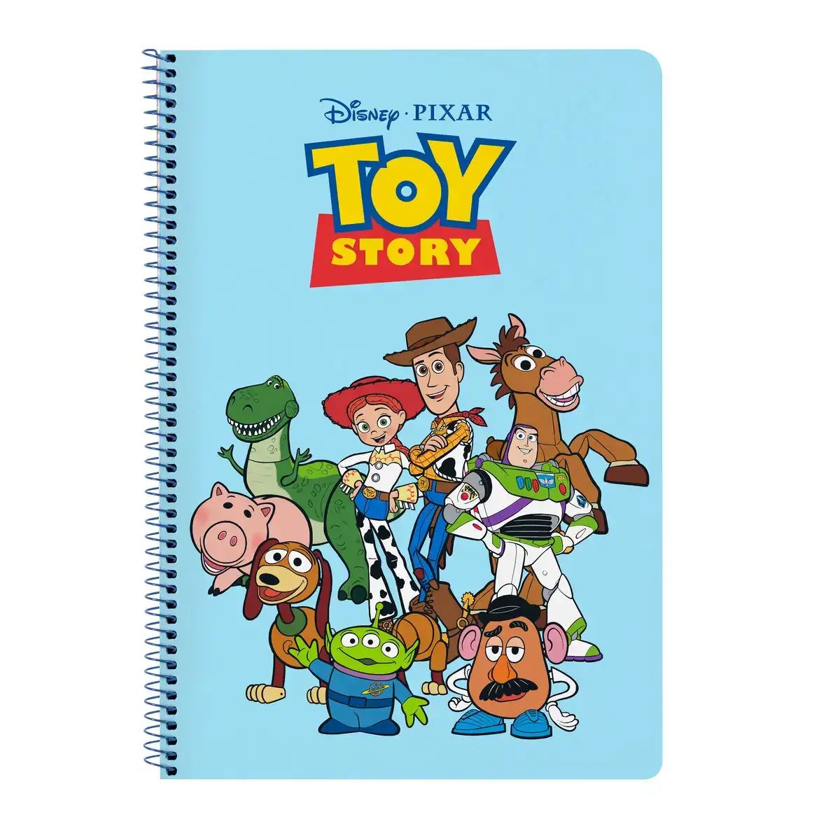 Carnet toy story ready to play bleu clair a4 80 volets_7923. DIAYTAR COTE D'IVOIRE - L'Équilibre Parfait entre Tradition et Modernité. Explorez notre collection pour trouver des produits qui incarnent la culture et la contemporanéité du Côte d'Ivoire.