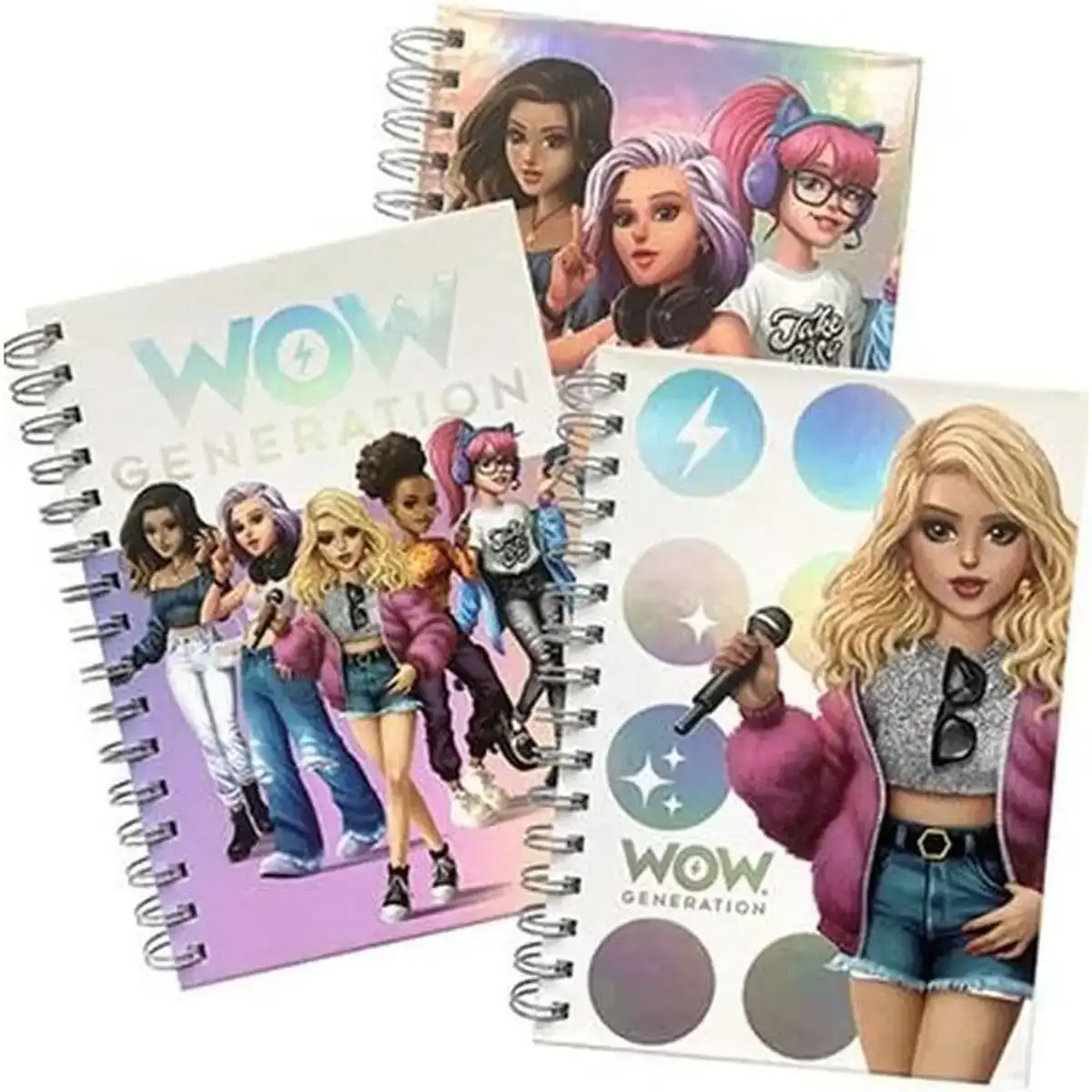 Carnet wow generation a5 autocollants 80 volets couvercle rigide_6094. Votre Destination de Choix: DIAYTAR COTE D'IVOIRE - Où l'Authenticité Rencontre la Commodité. Faites l'expérience de magasiner en ligne pour des articles qui incarnent la richesse culturelle et la modernité du Côte d'Ivoire.