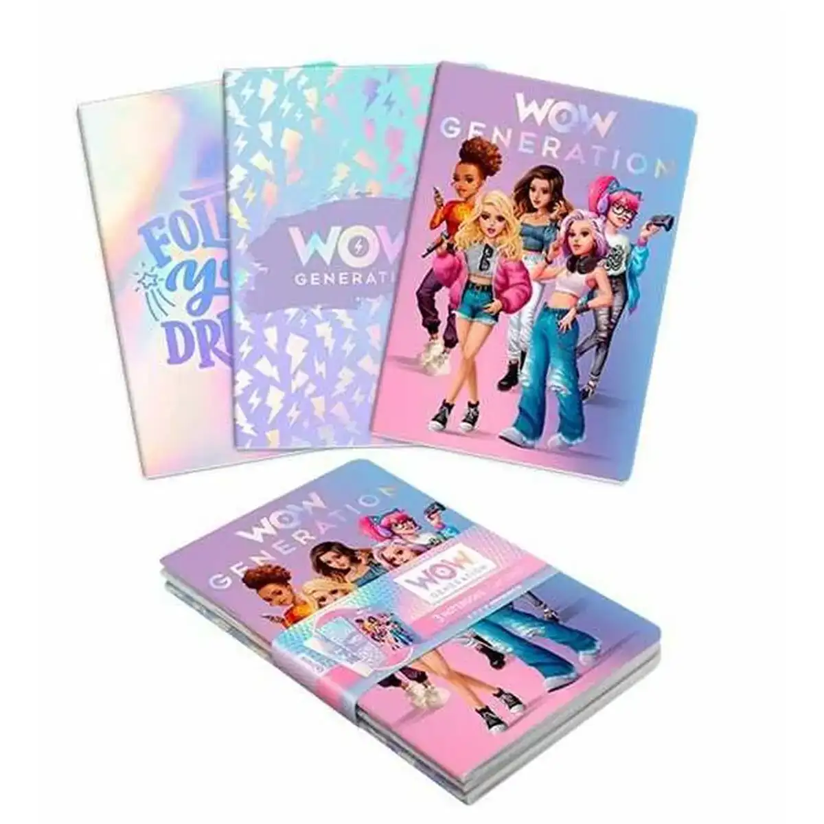 Carnet wow generation a5 couverture souple 3 unites_3046. Bienvenue sur DIAYTAR COTE D'IVOIRE - Votre Évasion Shopping Personnalisée. Parcourez notre collection unique et trouvez des articles qui reflètent votre style et votre individualité.