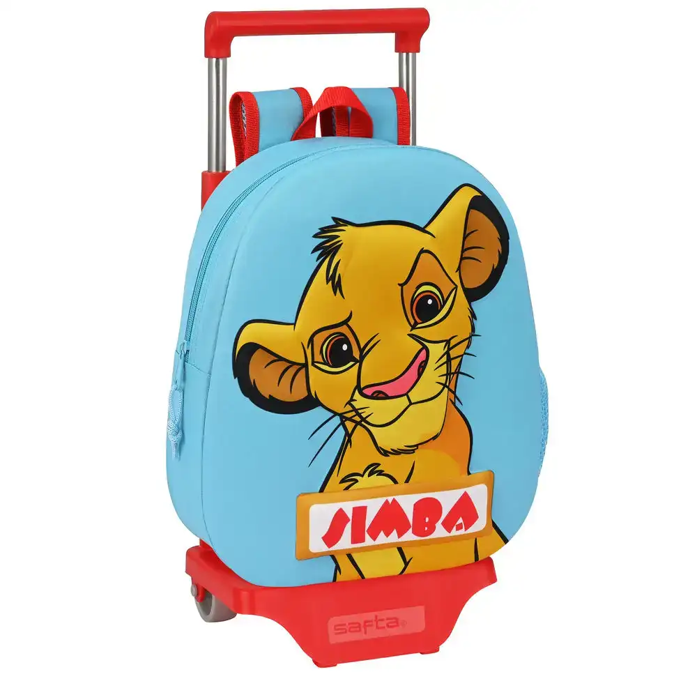 Cartable 3d avec roulettes the lion king simba rouge bleu clair 28 x 10 x 67 cm _8917. DIAYTAR COTE D'IVOIRE - L'Art du Shopping Facilité. Naviguez sur notre plateforme en ligne pour découvrir une expérience d'achat fluide et agréable, avec une gamme de produits adaptés à tous.
