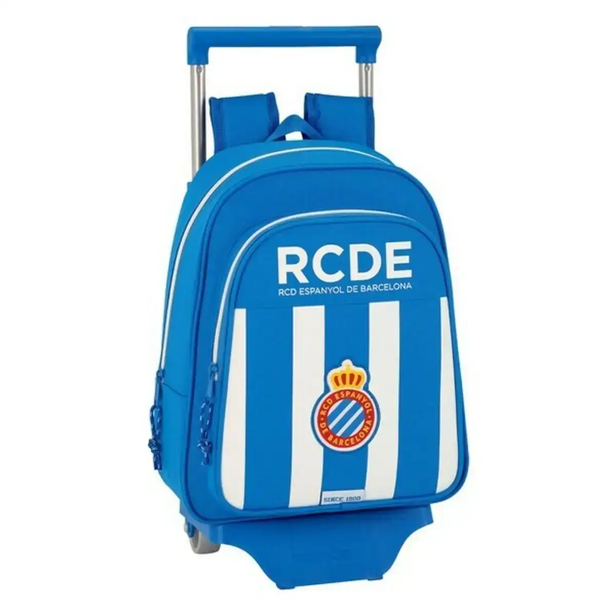 Cartable a roulettes 705 rcd espanyol 27 x 10 x 67 cm _5617. DIAYTAR COTE D'IVOIRE - Là où Chaque Produit Évoque une Émotion. Parcourez notre catalogue et choisissez des articles qui vous touchent et qui enrichissent votre expérience.