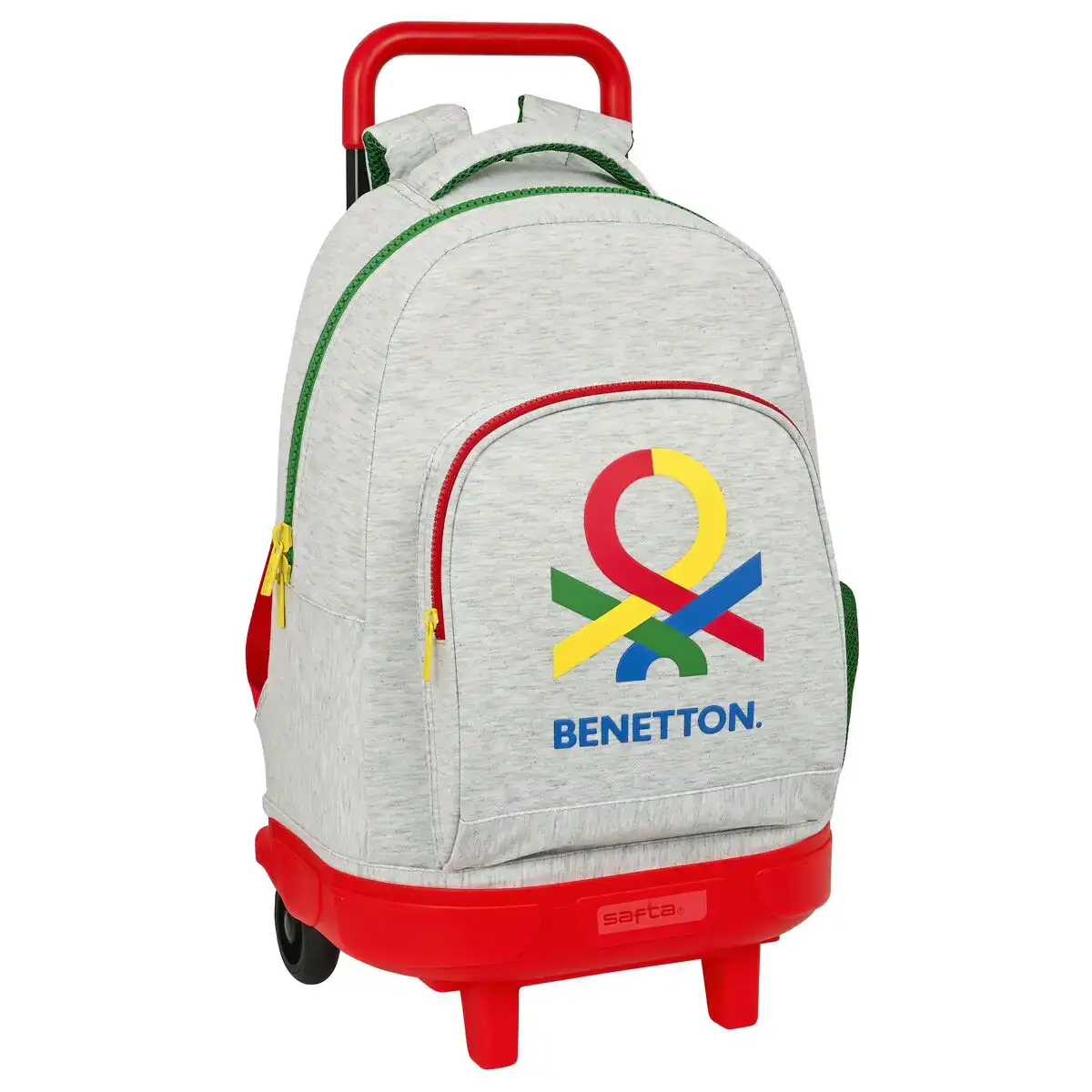 Cartable a roulettes benetton pop gris 33 x 45 x 22 cm _9867. Entrez dans l'Univers de DIAYTAR COTE D'IVOIRE - Où l'Authenticité Renouvelle Votre Quotidien. Explorez notre gamme de produits et trouvez des articles qui reflètent votre essence.