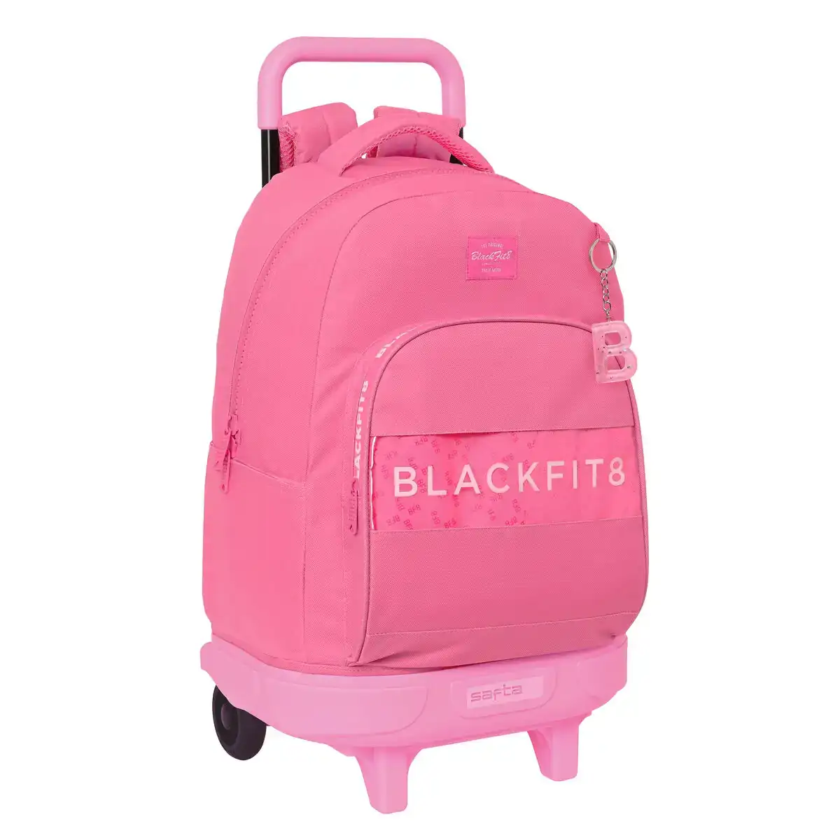 Cartable a roulettes blackfit8 glow up rose 33 x 45 x 22 cm _2269. DIAYTAR COTE D'IVOIRE - Où Chaque Détail Compte. Naviguez à travers notre gamme variée et choisissez des articles qui ajoutent une touche spéciale à votre quotidien, toujours avec qualité et style.