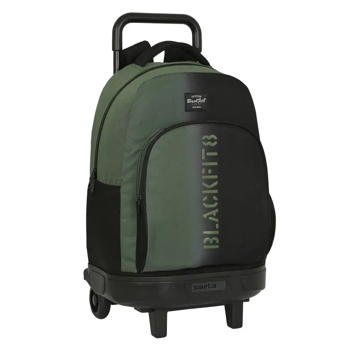 Cartable a roulettes blackfit8 gradient noir vert militaire 33 x 45 x 22 cm _8506. DIAYTAR COTE D'IVOIRE - Là où Choisir est un Acte d'Amour pour la Culture Côte d'Ivoireaise. Explorez notre gamme et choisissez des produits qui célèbrent la richesse de notre patrimoine.