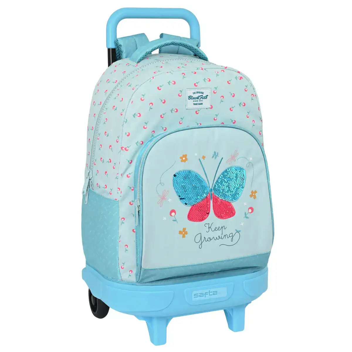 Cartable a roulettes blackfit8 keep growing bleu clair 33 x 45 x 22 cm _5450. DIAYTAR COTE D'IVOIRE - Où la Tradition Renouvelée Rencontre l'Innovation. Explorez notre gamme de produits qui fusionnent l'héritage culturel avec les besoins contemporains.