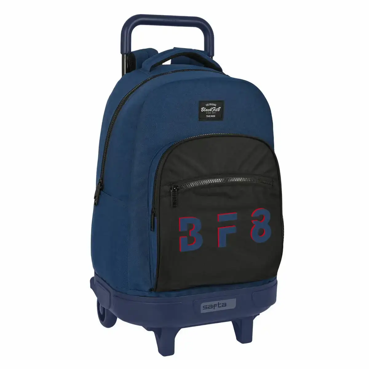Cartable a roulettes blackfit8 urban noir blue marine 33 x 45 x 22 cm _4843. DIAYTAR COTE D'IVOIRE - Votre Passage vers l'Exceptionnel. Naviguez à travers notre sélection minutieuse et découvrez des articles qui apportent une touche spéciale à chaque instant de votre vie.