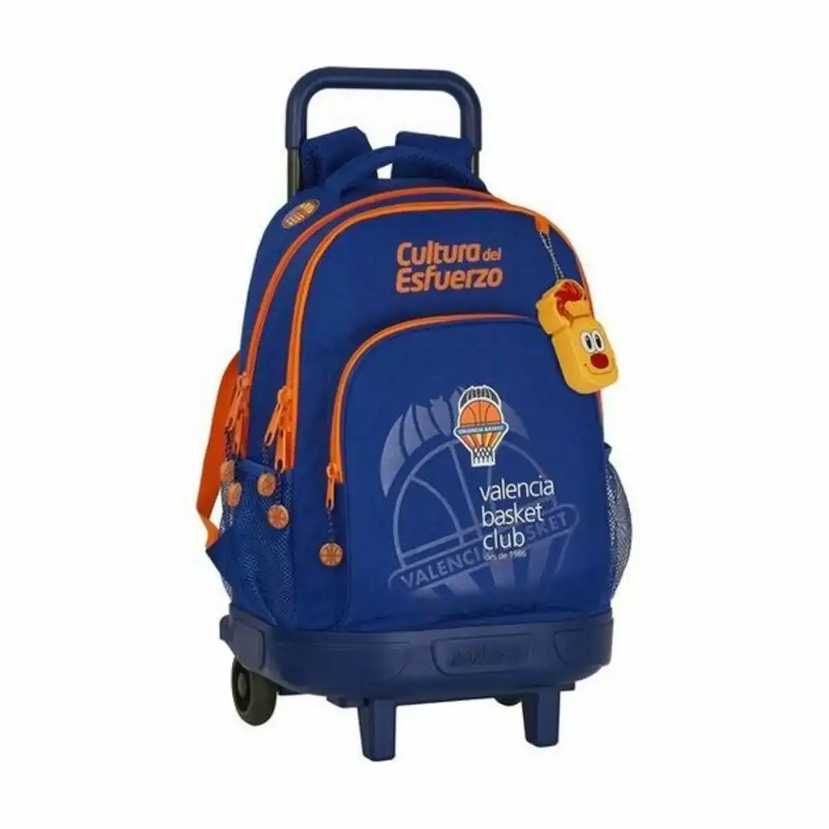 Cartable a roulettes compact valencia basket m918 bleu orange 33 x 45 x 22 cm _5767. DIAYTAR COTE D'IVOIRE - Là où la Qualité est Non Négociable. Parcourez notre boutique en ligne pour découvrir des produits qui incarnent le raffinement et l'excellence du Côte d'Ivoire.