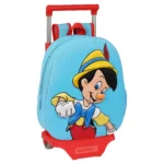 Cartable a roulettes disney rouge bleu clair 28 x 10 x 67 cm _1186. DIAYTAR COTE D'IVOIRE - L'Art de Vivre le Shopping Authentique. Découvrez notre boutique en ligne et trouvez des produits qui célèbrent la culture et l'héritage du Côte d'Ivoire.