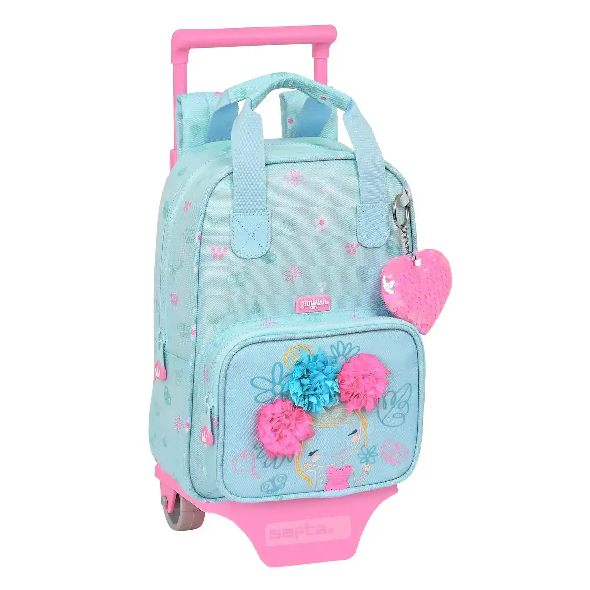 Cartable a roulettes glow lab cute doll bleu clair 20 x 28 x 8 cm _1121. Bienvenue chez DIAYTAR COTE D'IVOIRE - Votre Porte d'Accès à la Diversité. Découvrez notre boutique en ligne et choisissez parmi une pléthore d'articles qui célèbrent la richesse culturelle du Côte d'Ivoire et au-delà.