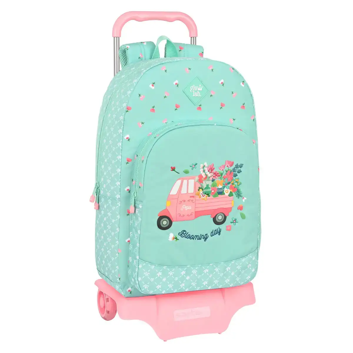 Cartable a roulettes glow lab pepa vert 30 x 46 x 14 cm _9311. DIAYTAR COTE D'IVOIRE - Où Votre Shopping Prend Vie. Explorez notre boutique en ligne pour trouver des articles qui vous ressemblent et qui ajoutent de l'éclat à votre quotidien.