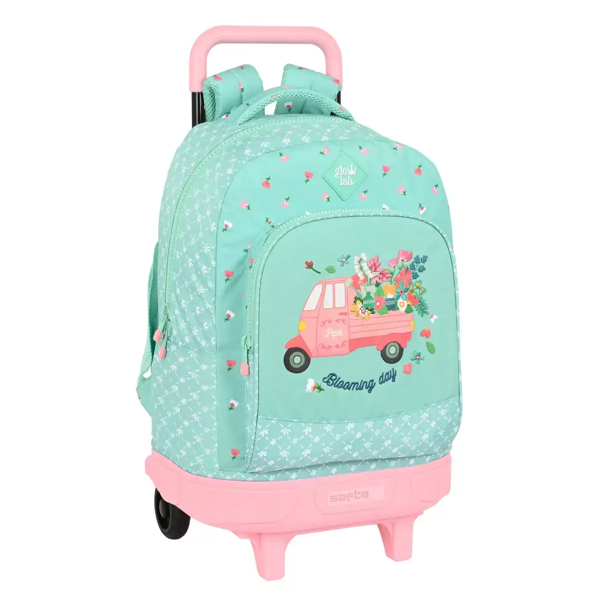 Cartable a roulettes glow lab pepa vert 33 x 45 x 22 cm _6517. DIAYTAR COTE D'IVOIRE - Où Chaque Produit a sa Place. Parcourez notre catalogue et choisissez des articles qui s'intègrent parfaitement à votre style et à votre espace.