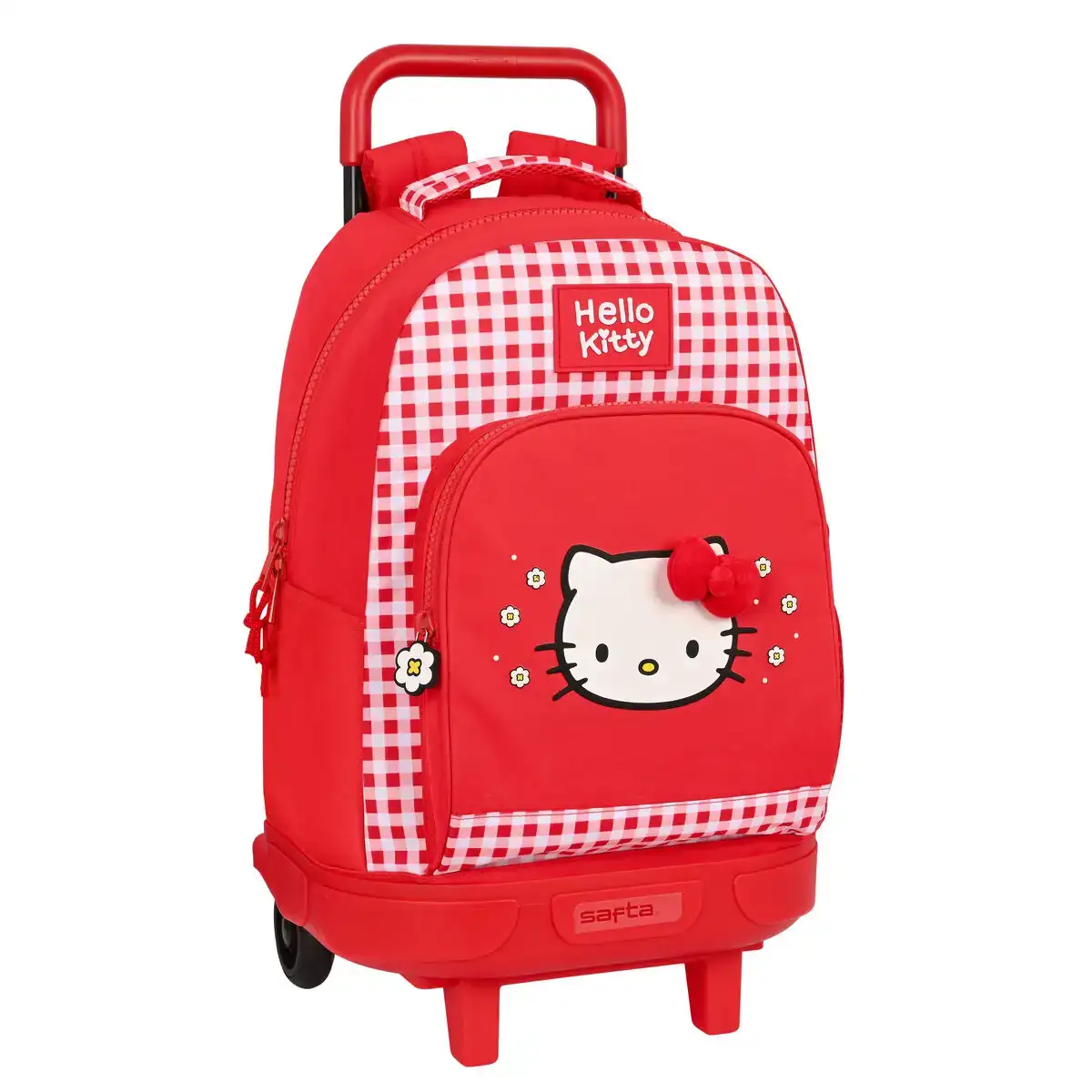 Cartable a roulettes hello kitty spring rouge 33 x 45 x 22 cm _2424. DIAYTAR COTE D'IVOIRE - L'Art de Choisir, l'Art de Vivre. Parcourez notre boutique en ligne et choisissez parmi des produits de qualité qui ajoutent de l'élégance à votre quotidien.