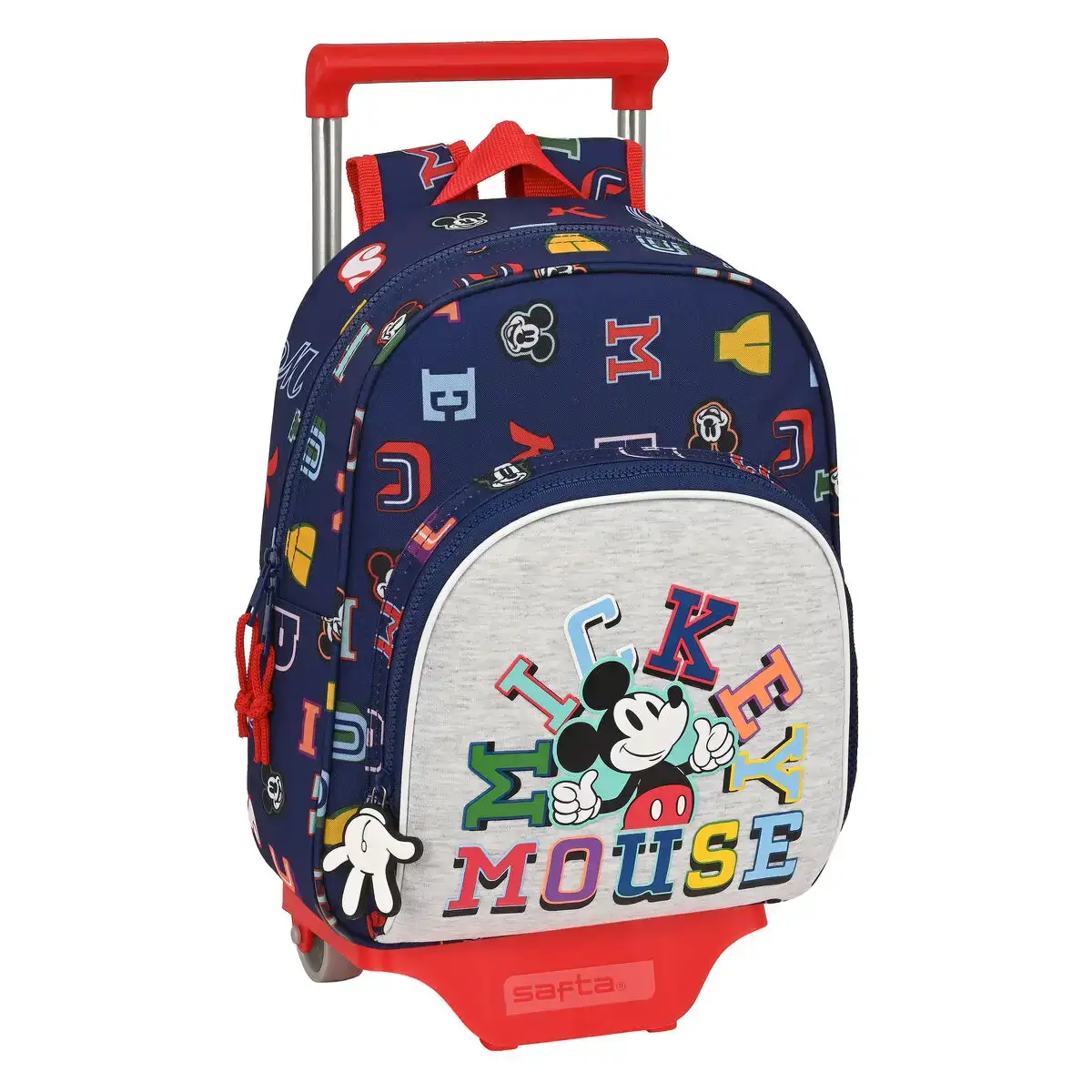 Cartable a roulettes mickey mouse clubhouse only one blue marine 28 x 34 x 10 cm _1641. DIAYTAR COTE D'IVOIRE - Votre Source de Trésors Culturels. Naviguez à travers notre catalogue et trouvez des articles qui mettent en avant la richesse de la culture sénégalaise.