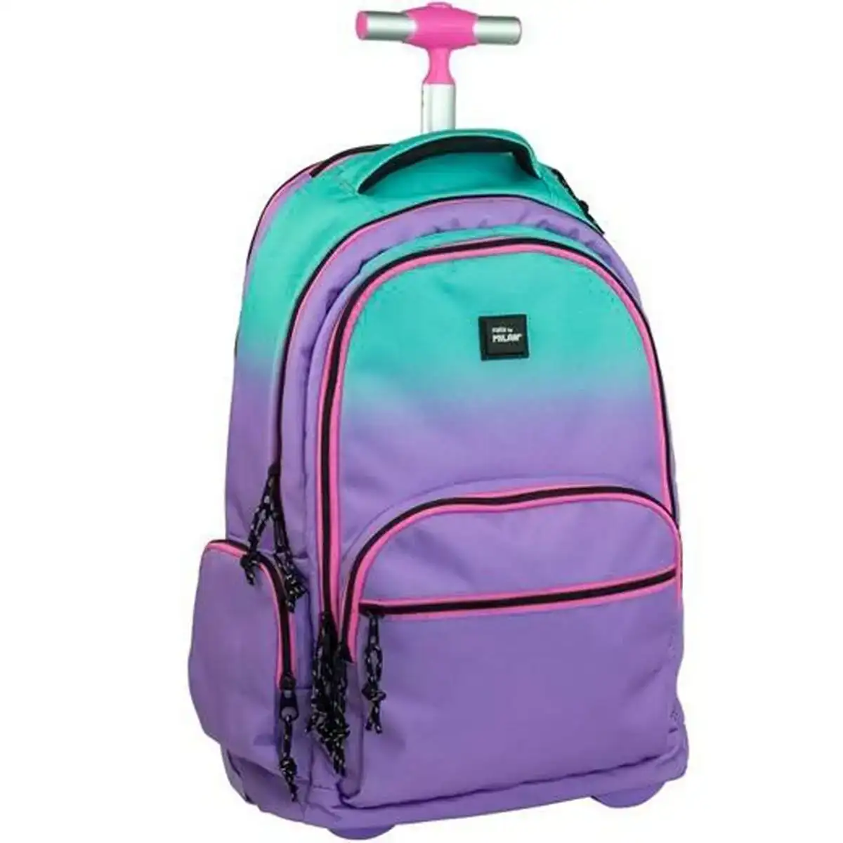 Cartable a roulettes milan lila turquoise 25 l_7005. Entrez dans l'Univers de DIAYTAR COTE D'IVOIRE - Où Choisir est un Voyage. Explorez notre gamme diversifiée et trouvez des articles qui répondent à tous vos besoins et envies.