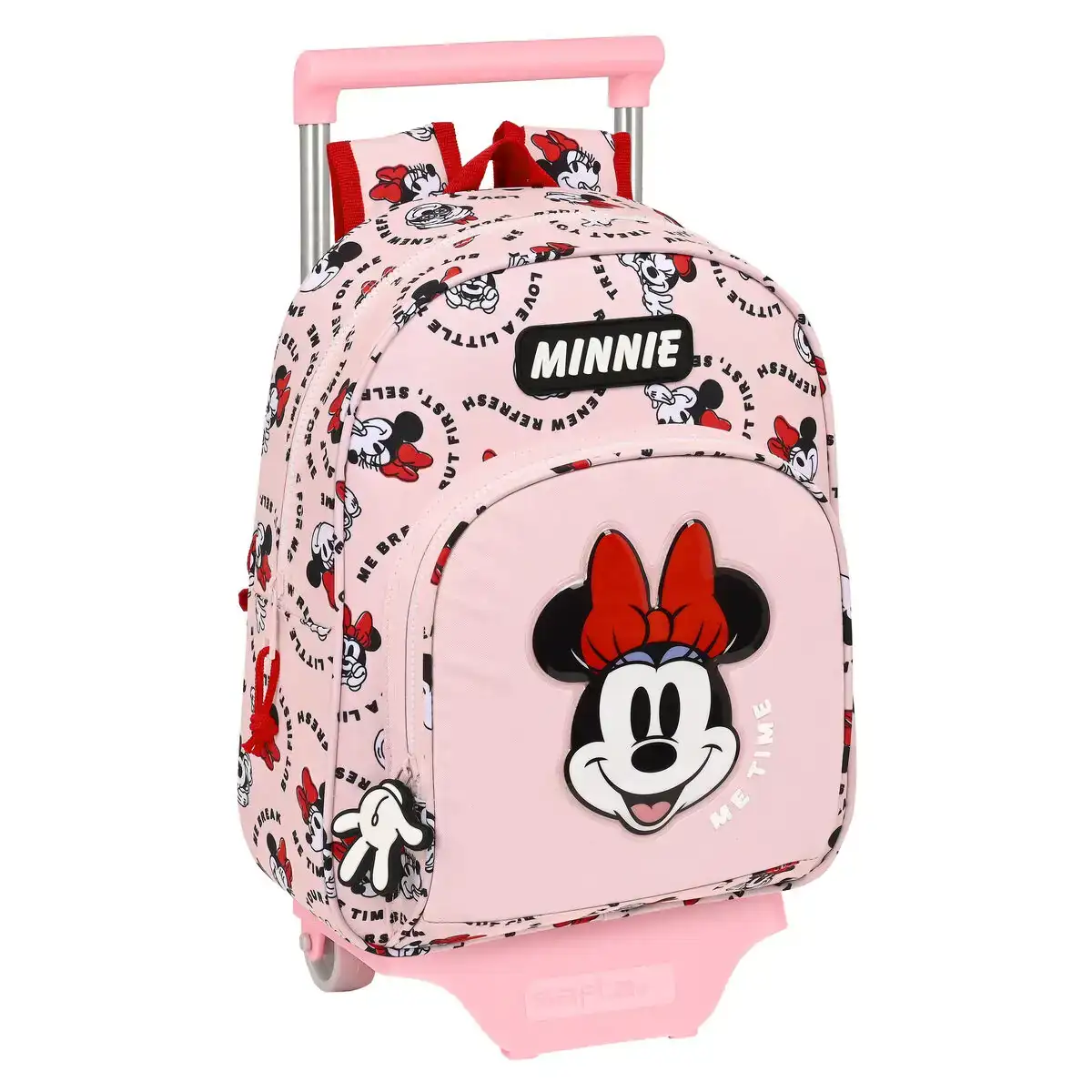 Cartable a roulettes minnie mouse me time rose 28 x 34 x 10 cm _6184. Entrez dans le Monde de DIAYTAR COTE D'IVOIRE - Où la Satisfaction est la Priorité. Explorez notre sélection pensée pour vous offrir une expérience de shopping qui va au-delà de vos attentes.