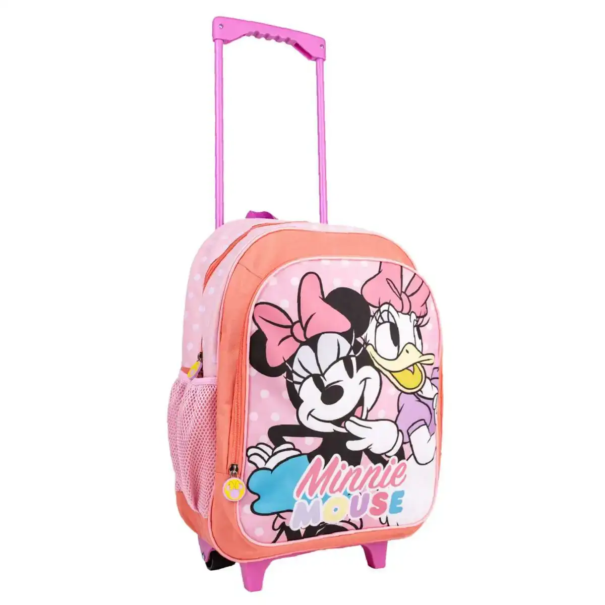 Cartable a roulettes minnie mouse rose 31 x 14 x 41 cm_5995. DIAYTAR COTE D'IVOIRE - Votre Destination pour un Shopping Réfléchi. Découvrez notre gamme variée et choisissez des produits qui correspondent à vos valeurs et à votre style de vie.