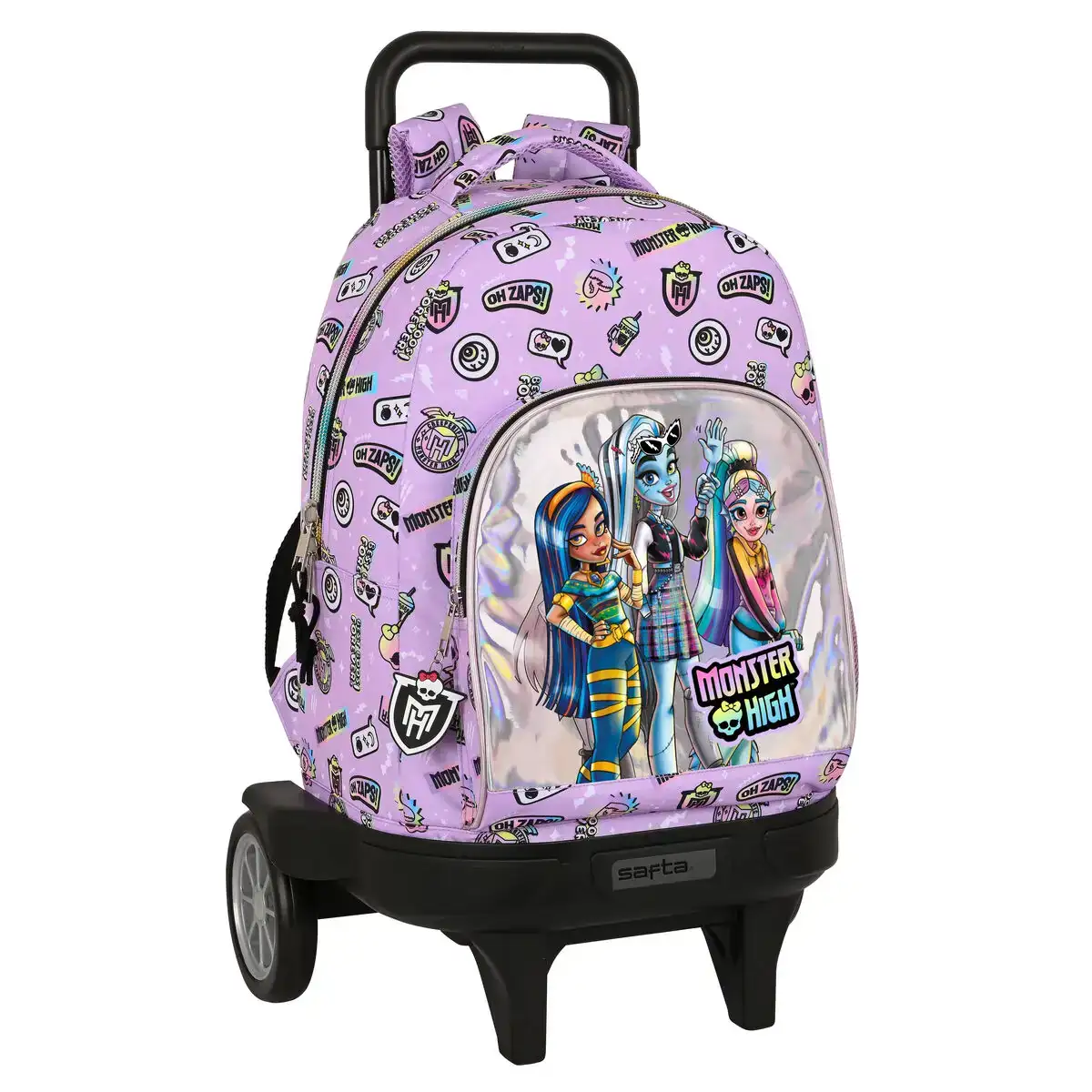 Cartable a roulettes monster high best boos lila 33 x 45 x 22 cm_7232. Découvrez DIAYTAR COTE D'IVOIRE - Votre Source de Produits Variés et un Service Exceptionnel. Parcourez nos catégories et bénéficiez d'un service client dévoué, prêt à vous guider à chaque étape.