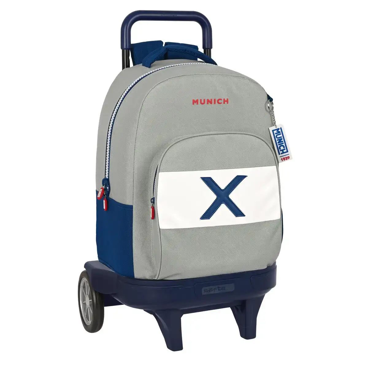 Cartable a roulettes munich college gris 33 x 45 x 22 cm _6404. Bienvenue chez DIAYTAR COTE D'IVOIRE - Où Chaque Produit a son Histoire. Plongez dans notre sélection diversifiée et découvrez des articles qui racontent le riche patrimoine sénégalais.