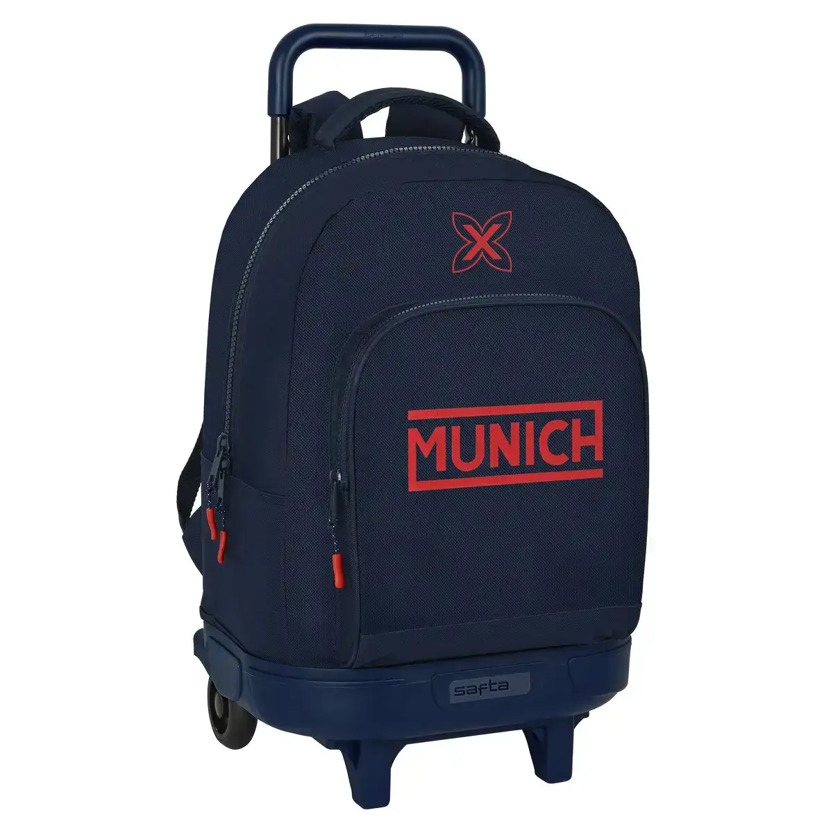 Cartable a roulettes munich flash 33 x 45 x 22 cm blue marine_7625. DIAYTAR COTE D'IVOIRE - Où Choisir Devient un Acte de Découverte. Découvrez notre gamme et choisissez des produits qui éveillent votre curiosité et élargissent vos horizons.