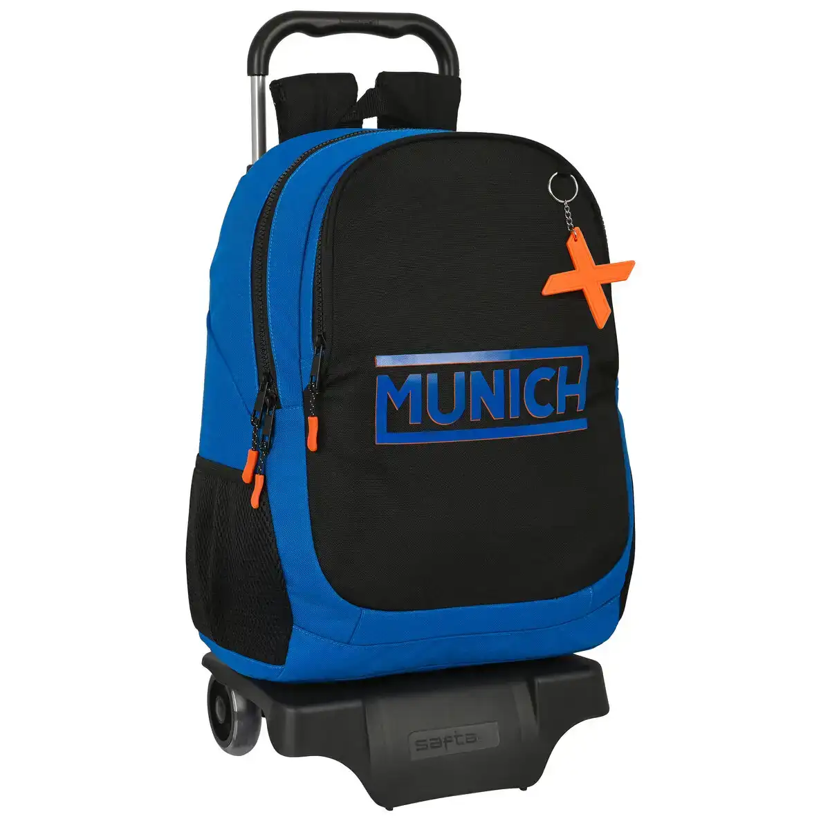 Cartable a roulettes munich submarine bleu electrique 32 x 44 x 16 cm_4219. DIAYTAR COTE D'IVOIRE - Là où Choisir est une Affirmation de Style. Naviguez à travers notre boutique en ligne et choisissez des produits qui vous distinguent et vous valorisent.