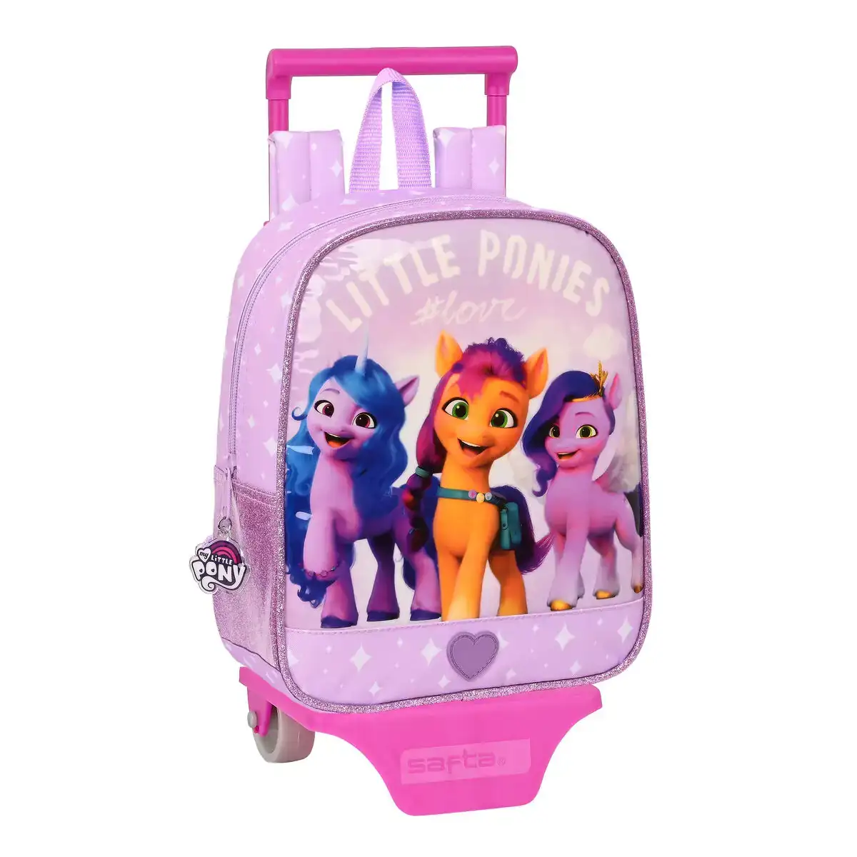 Cartable a roulettes my little pony lila 22 x 28 x 10 cm _6602. DIAYTAR COTE D'IVOIRE - L'Art de Vivre en Couleurs et en Styles. Parcourez notre sélection et trouvez des articles qui reflètent votre personnalité et votre goût pour la vie.
