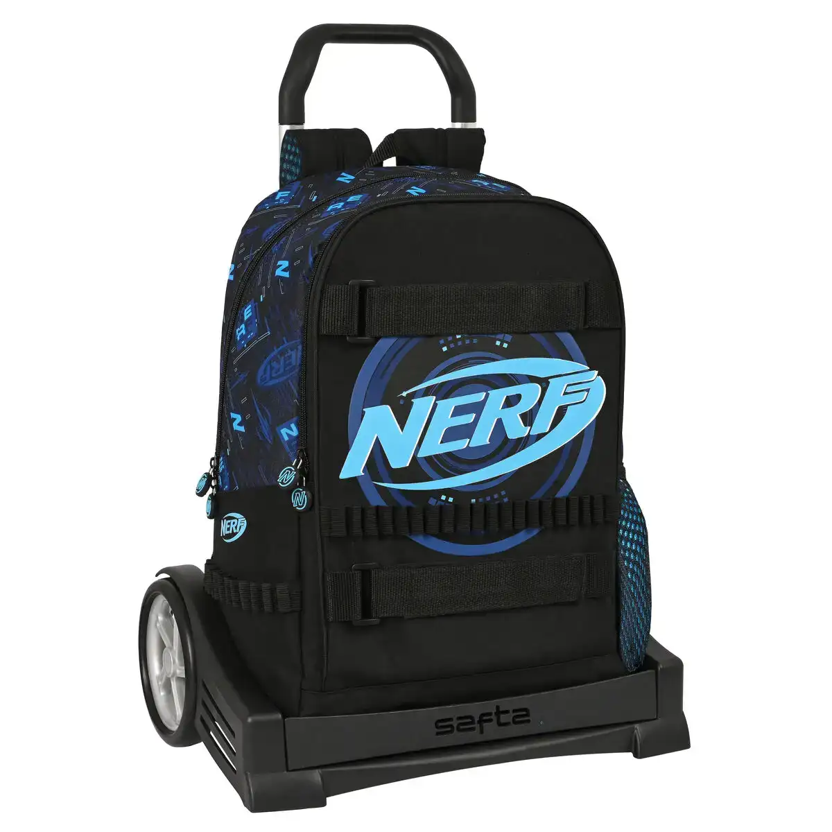 Cartable a roulettes nerf boost noir 31 x 44 x 17 cm _5825. DIAYTAR COTE D'IVOIRE - Où Chaque Achat Raconte une Histoire. Explorez notre boutique en ligne et créez votre propre narration à travers notre diversité de produits, chacun portant une signification unique.