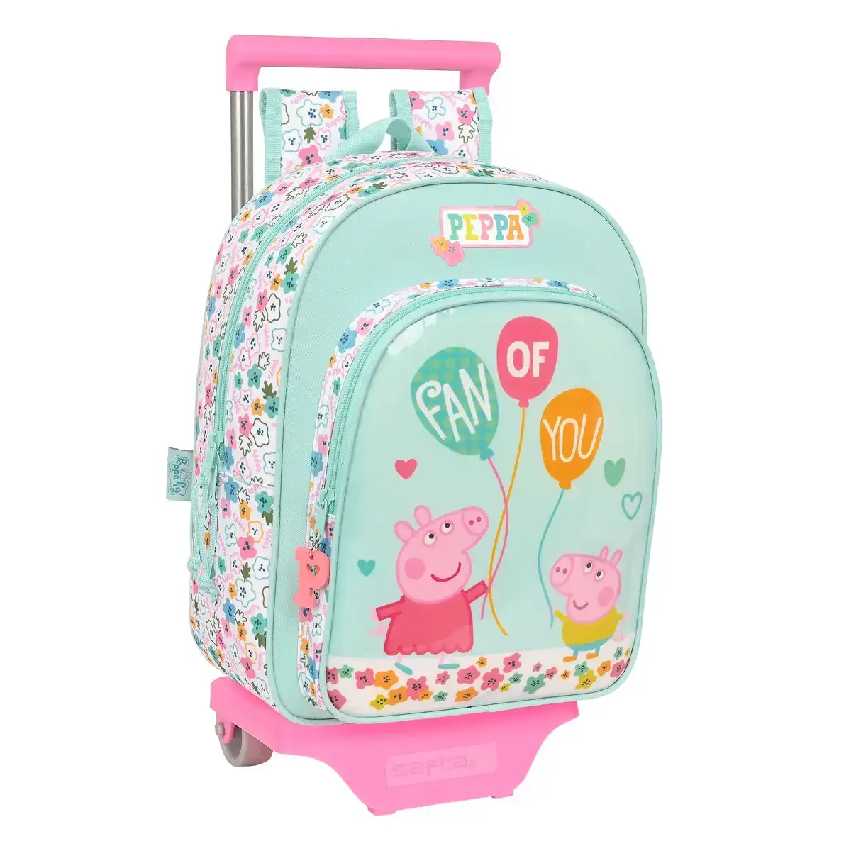 Cartable a roulettes peppa pig cosy corner bleu clair 26 x 34 x 11 cm _4881. DIAYTAR COTE D'IVOIRE - Là où Choisir est une Affirmation de Style. Naviguez à travers notre boutique en ligne et choisissez des produits qui vous distinguent et vous valorisent.