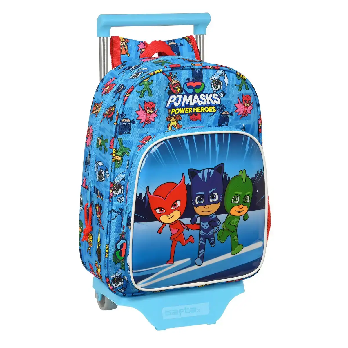 Cartable a roulettes pj masks 26 x 34 x 11 cm bleu_6288. DIAYTAR COTE D'IVOIRE - Votre Plateforme pour un Shopping Inspiré. Explorez nos offres variées et découvrez des articles qui stimulent votre créativité et embellissent votre vie.