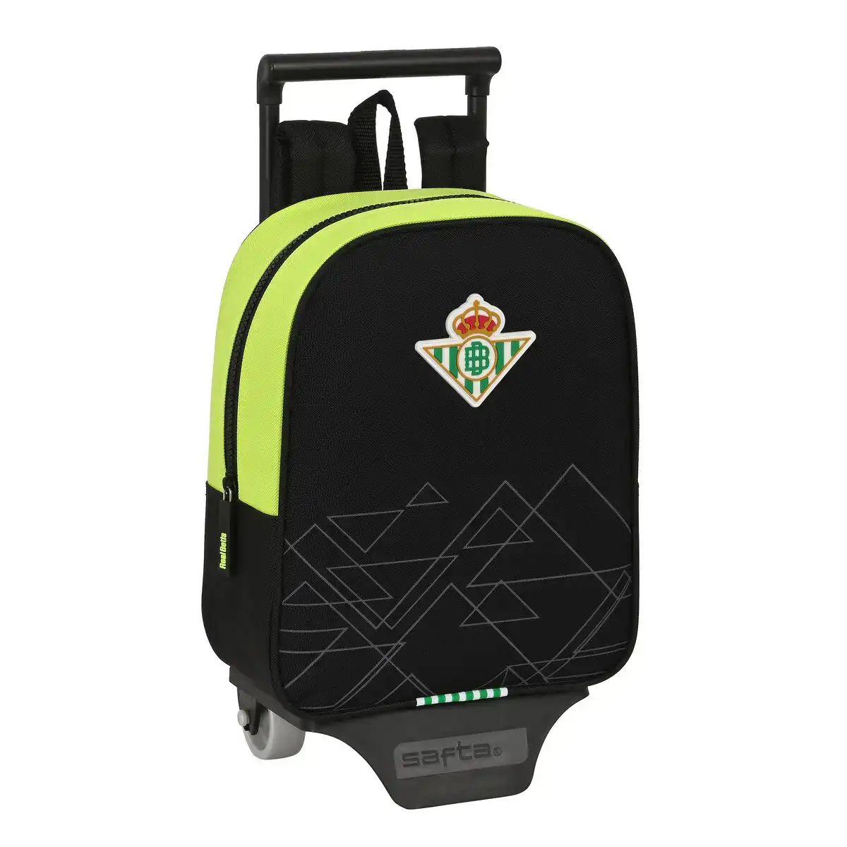 Cartable a roulettes real betis balompie noir citron 22 x 27 x 10 cm_1215. DIAYTAR COTE D'IVOIRE - Là où Chaque Produit a son Histoire. Découvrez notre gamme de produits, chacun portant en lui le récit de l'artisanat et de la passion, pour vous offrir une expérience de shopping authentique.