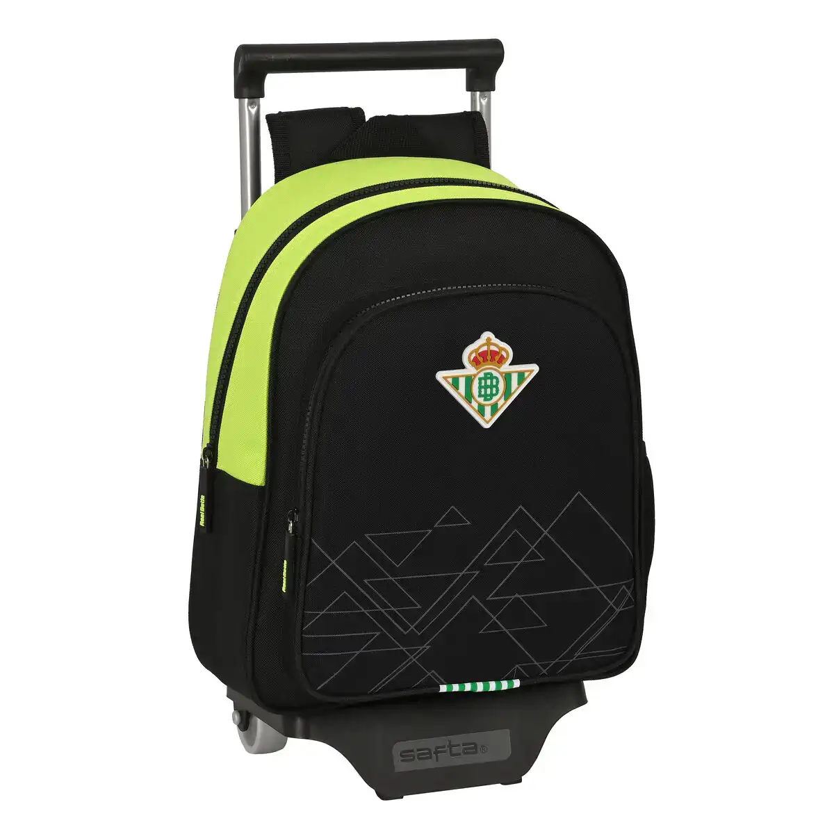 Cartable a roulettes real betis balompie noir citron 28 x 34 x 10 cm_3542. DIAYTAR COTE D'IVOIRE - Où la Qualité et la Diversité Fusionnent. Explorez notre boutique en ligne pour découvrir une gamme variée de produits qui incarnent l'excellence et l'authenticité.
