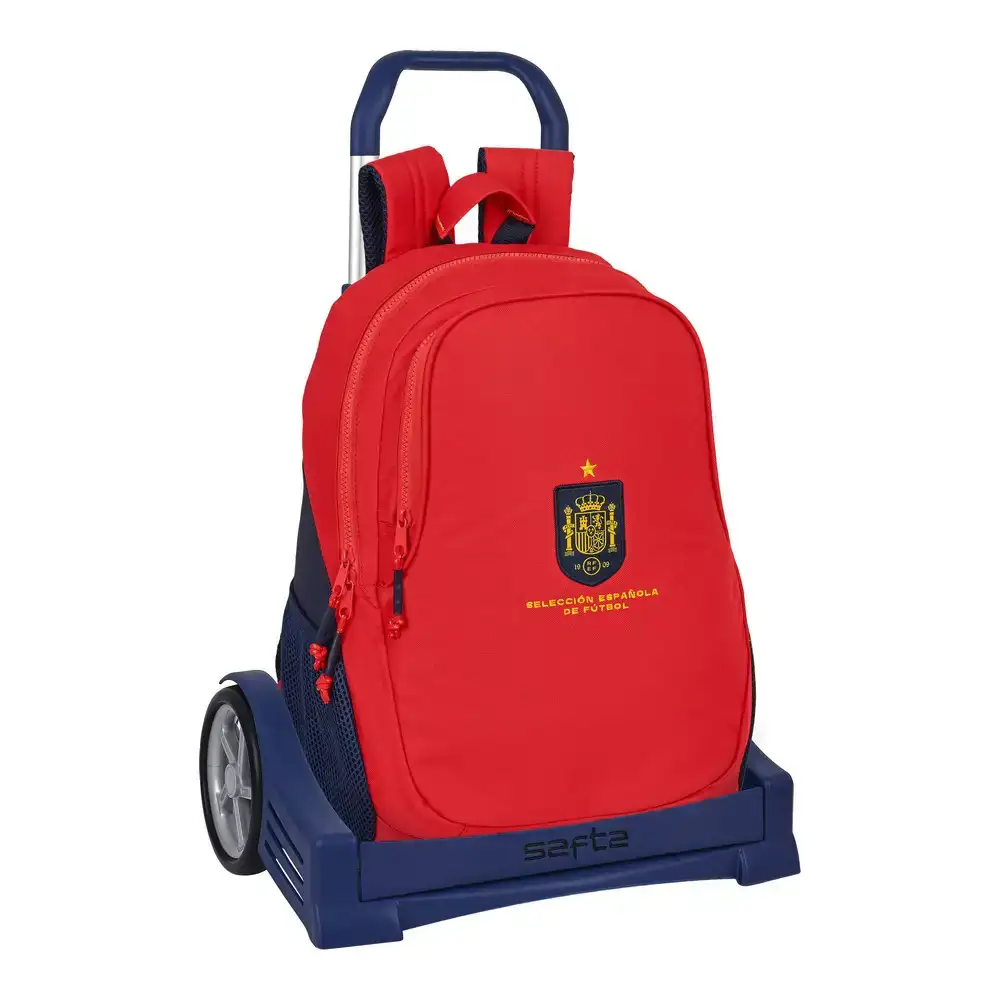Cartable a roulettes rfef rouge bleu 32 x 44 x 16 cm _2152. Entrez dans l'Univers de DIAYTAR COTE D'IVOIRE - Où Choisir est un Plaisir. Explorez notre gamme variée et trouvez des articles qui parlent à votre cœur et à votre style.