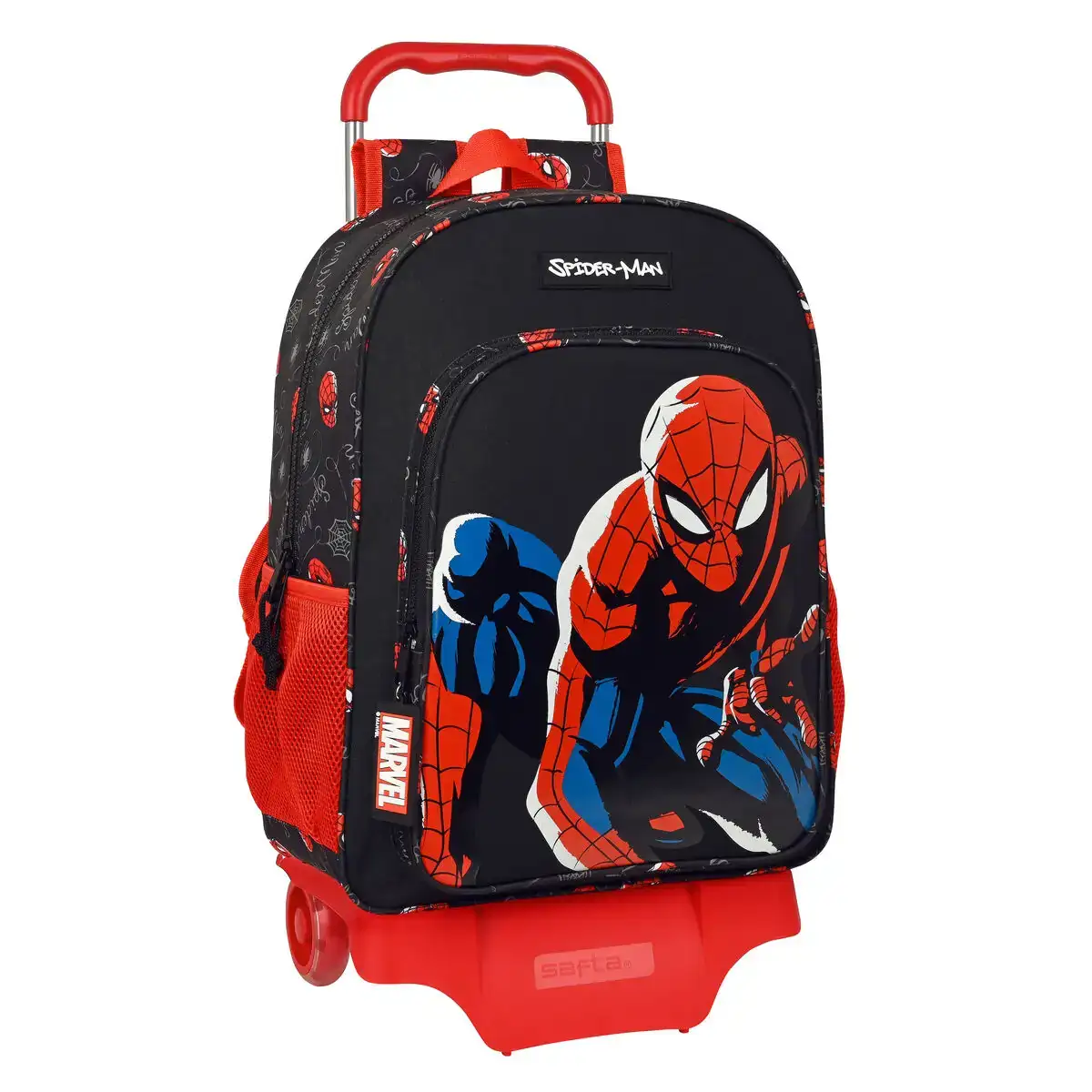 Cartable a roulettes spiderman hero noir 33 x 42 x 14 cm _9858. DIAYTAR COTE D'IVOIRE - Où Chaque Produit est une Histoire à Raconter. Découvrez notre sélection de produits qui vous permettent de créer votre propre récit à travers vos achats.
