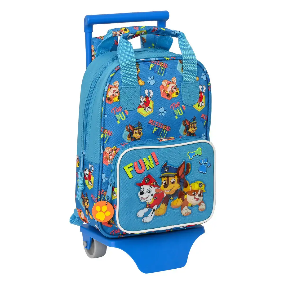 Cartable a roulettes the paw patrol friendship bleu 20 x 28 x 8 cm _5149. Bienvenue sur DIAYTAR COTE D'IVOIRE - Votre Destination Shopping à la Côte d'Ivoireaise. Explorez notre boutique en ligne et découvrez une gamme variée de produits qui capturent l'esprit du Côte d'Ivoire.