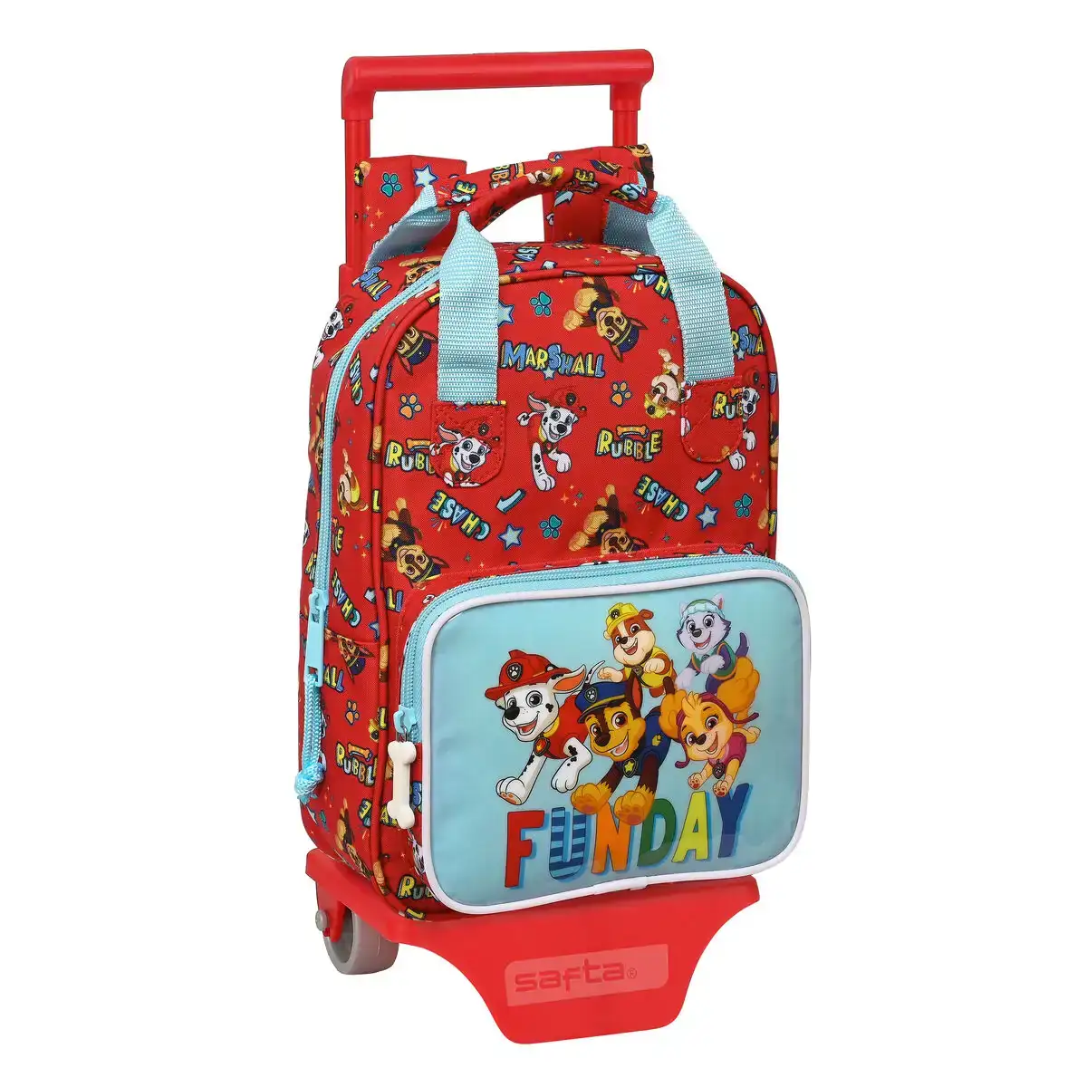 Cartable a roulettes the paw patrol funday rouge bleu clair 20 x 28 x 8 cm _9136. DIAYTAR COTE D'IVOIRE - Votre Pass vers la Découverte. Explorez notre boutique en ligne et plongez dans un voyage à travers des produits authentiques et contemporains, tous réunis sous un même toit.