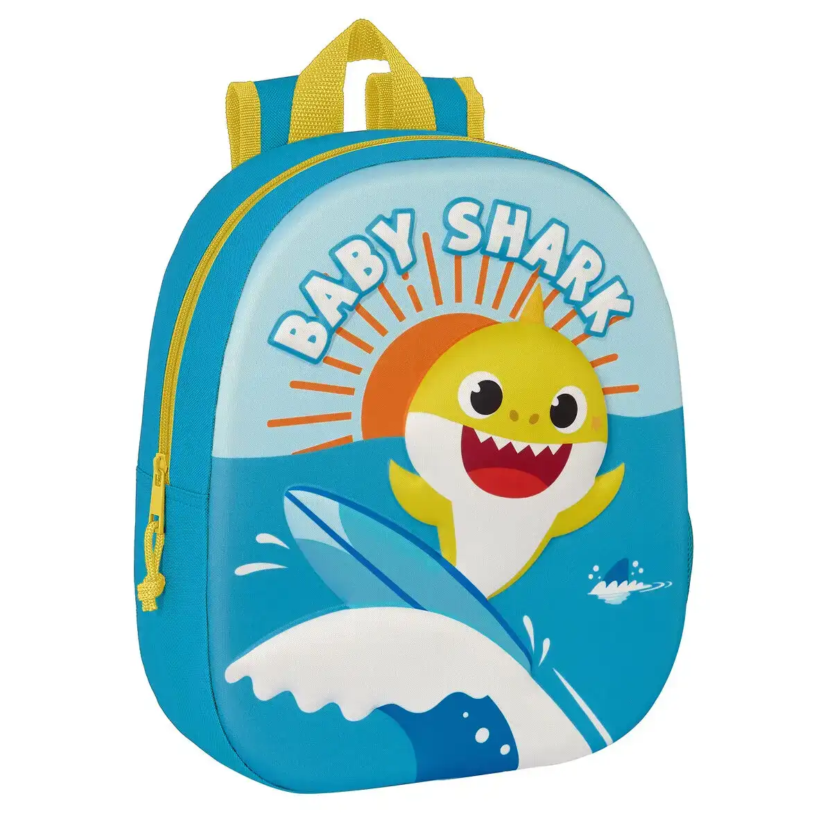 Cartable baby shark 3d 27 x 33 x 10 cm bleu_6188. DIAYTAR COTE D'IVOIRE - Là où Vos Rêves Prendent Forme. Plongez dans notre catalogue diversifié et trouvez des produits qui enrichiront votre quotidien, du pratique à l'exceptionnel.