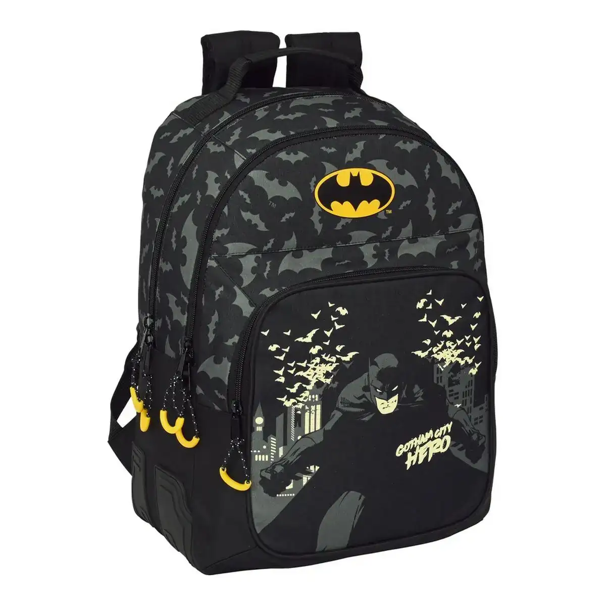 Cartable batman hero noir 32 x 42 x 15 cm _2282. DIAYTAR COTE D'IVOIRE - Votre Destination Shopping de Choix. Explorez notre boutique en ligne et découvrez des trésors qui reflètent votre style et votre passion pour l'authenticité.