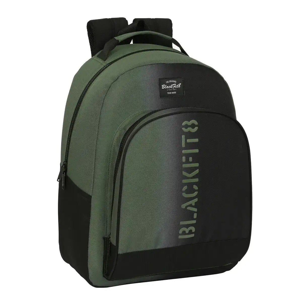 Cartable blackfit8 gradient noir vert militaire 32 x 42 x 15 cm _1333. DIAYTAR COTE D'IVOIRE - Votre Passage vers le Chic et l'Élégance. Naviguez à travers notre boutique en ligne pour trouver des produits qui ajoutent une touche sophistiquée à votre style.