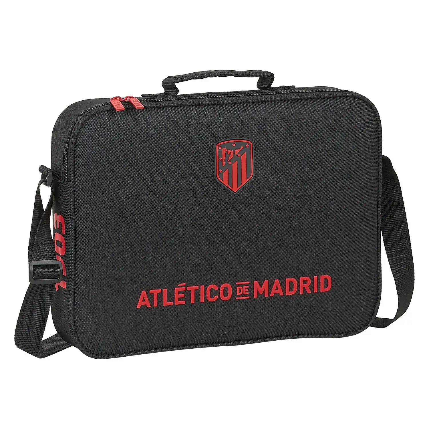Cartable d ecole atletico madrid noir 38 x 28 x 6 cm _5857. Bienvenue chez DIAYTAR COTE D'IVOIRE - Où Chaque Objet a son Histoire. Découvrez notre sélection méticuleuse et choisissez des articles qui racontent l'âme du Côte d'Ivoire.